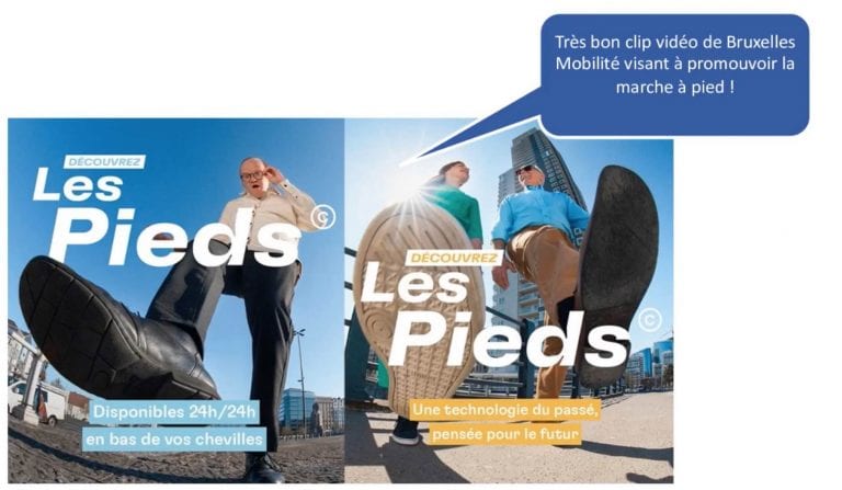 Campagne Les Pieds de Bruxelles