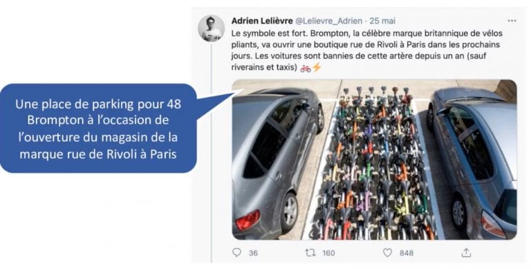 Ouverture d'un magasin Brompton