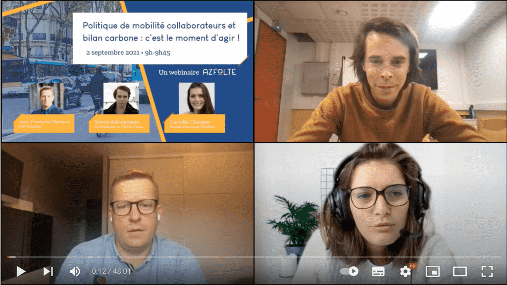 empreinte carbone et mobilité entreprise - Entreprise