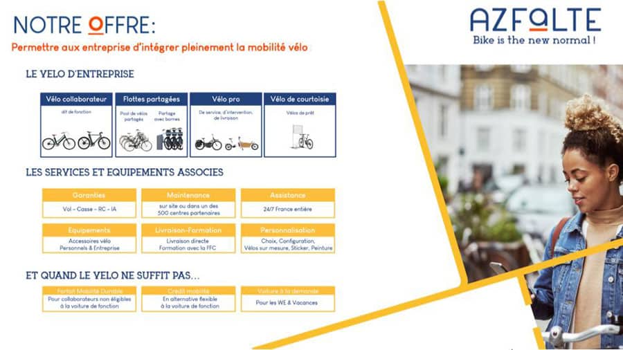 Produit - page web