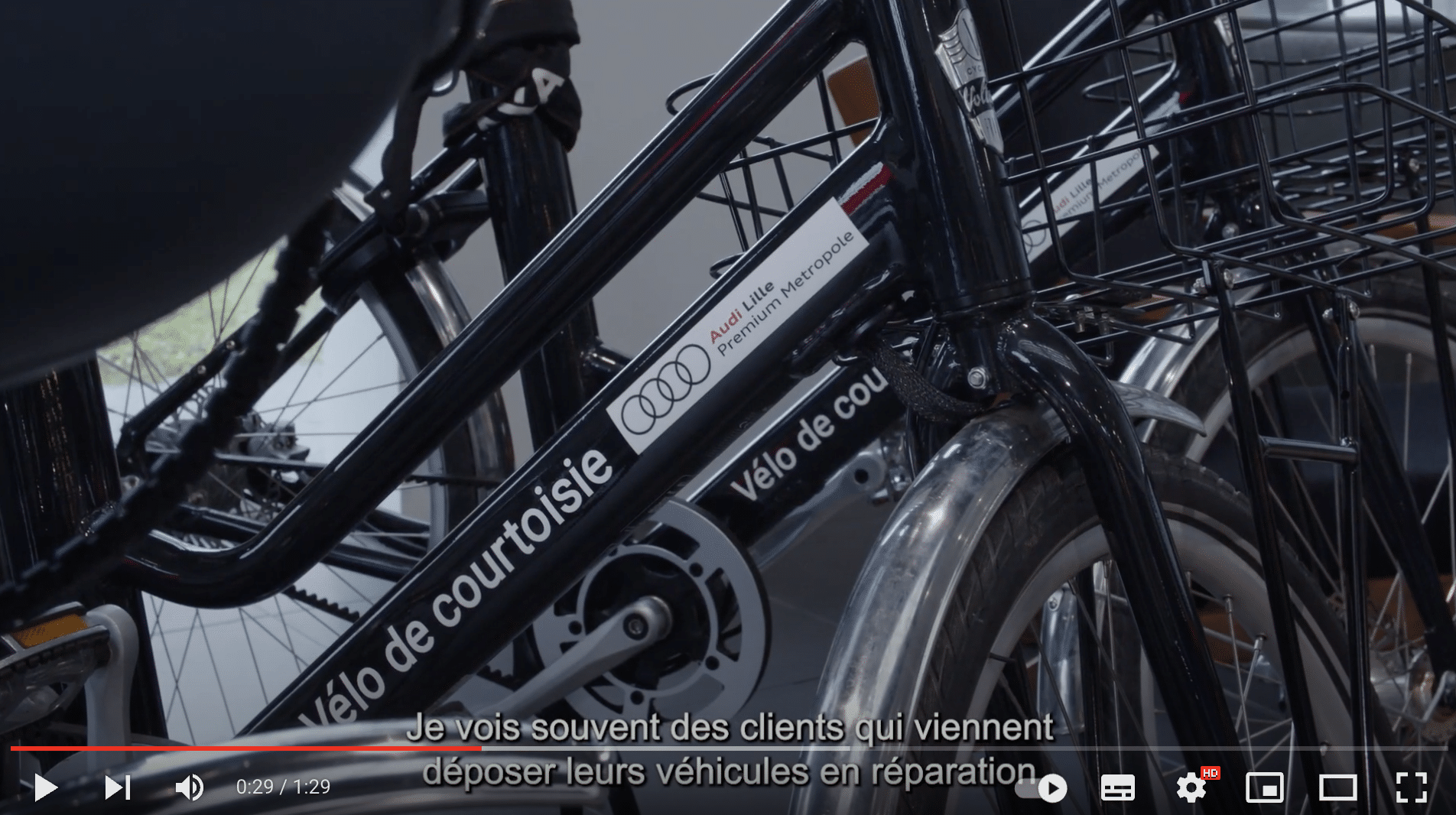 Volkswagen Group - Le vélo de courtoisie avec AZFALTE