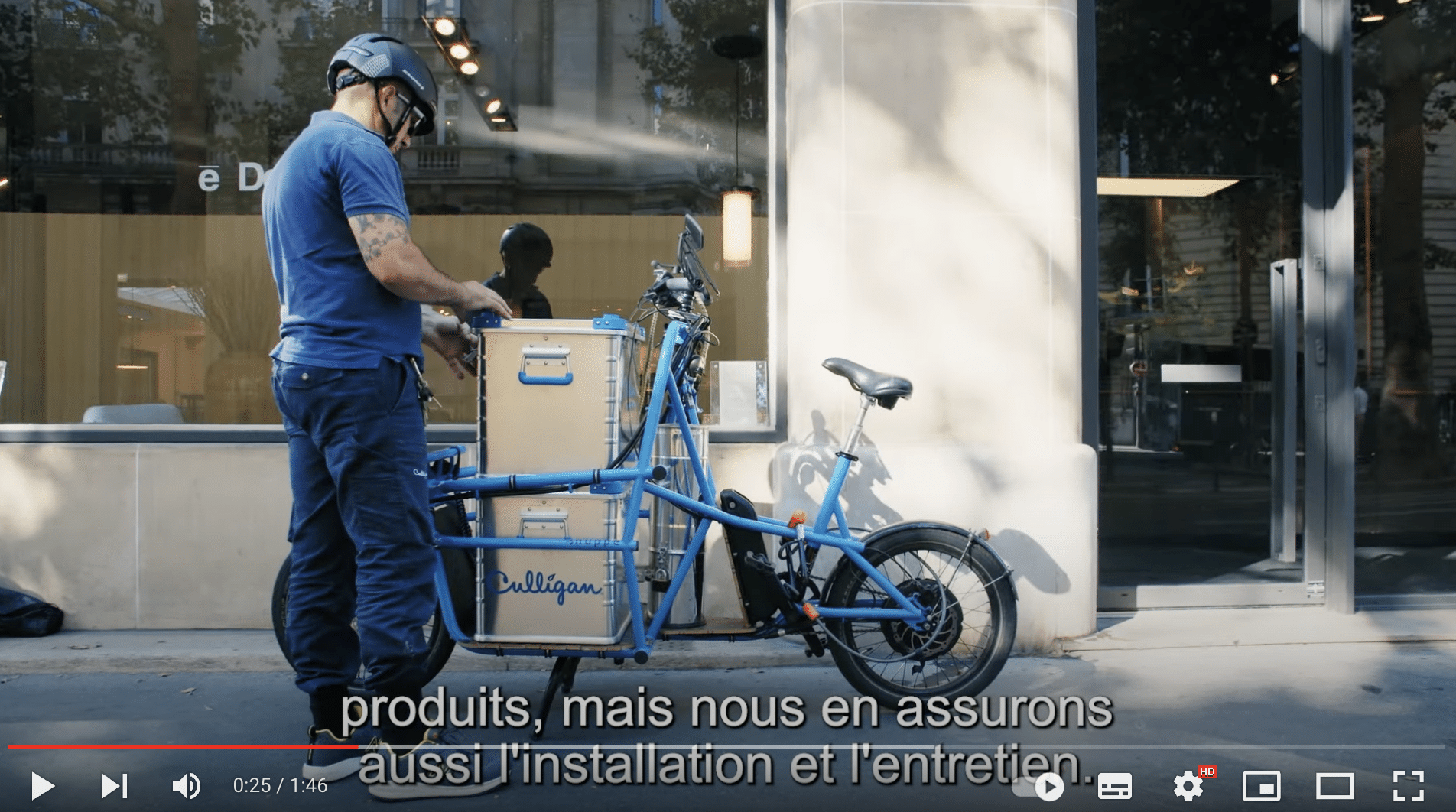 Culligan - Le vélo professionnel avec AZFALTE