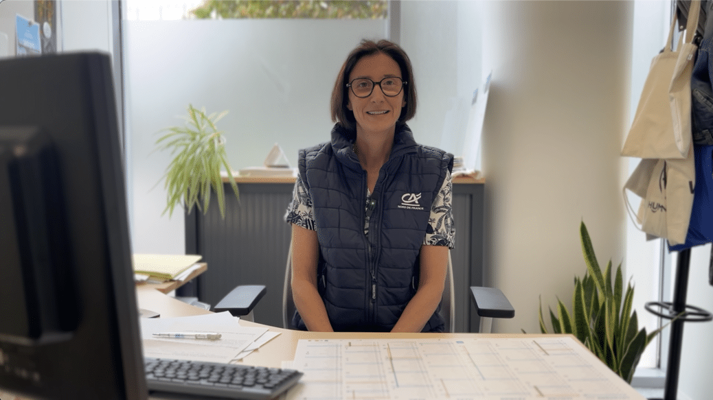 Vélo d'entreprise reconditionné avec le Crédit Agricole Nord de France